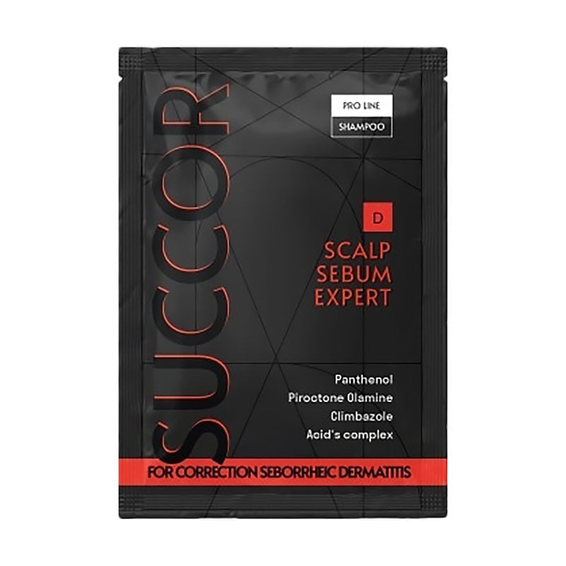 Шампунь Succor Scalp Sebum Expert Shampoo для корекції проявів себорейного дерматиту, 10 мл