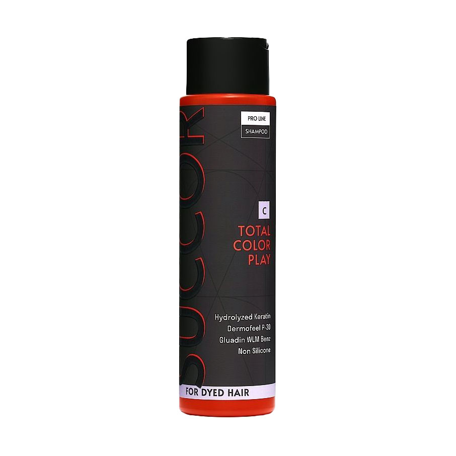 Шампунь Succor Total Color Play Shampoo для фарбованого волосся, 400 мл