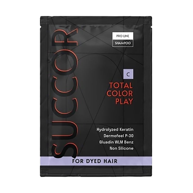 Шампунь Succor Total Color Play Shampoo для фарбованого волосся, 10 мл